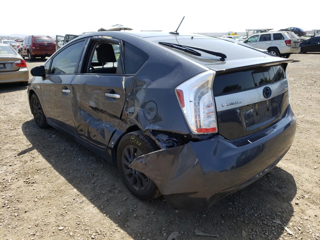Photo 3 from auction – 2014 TOYOTA PRIUS PLUG with VIN JTDKN3DP8E3055417