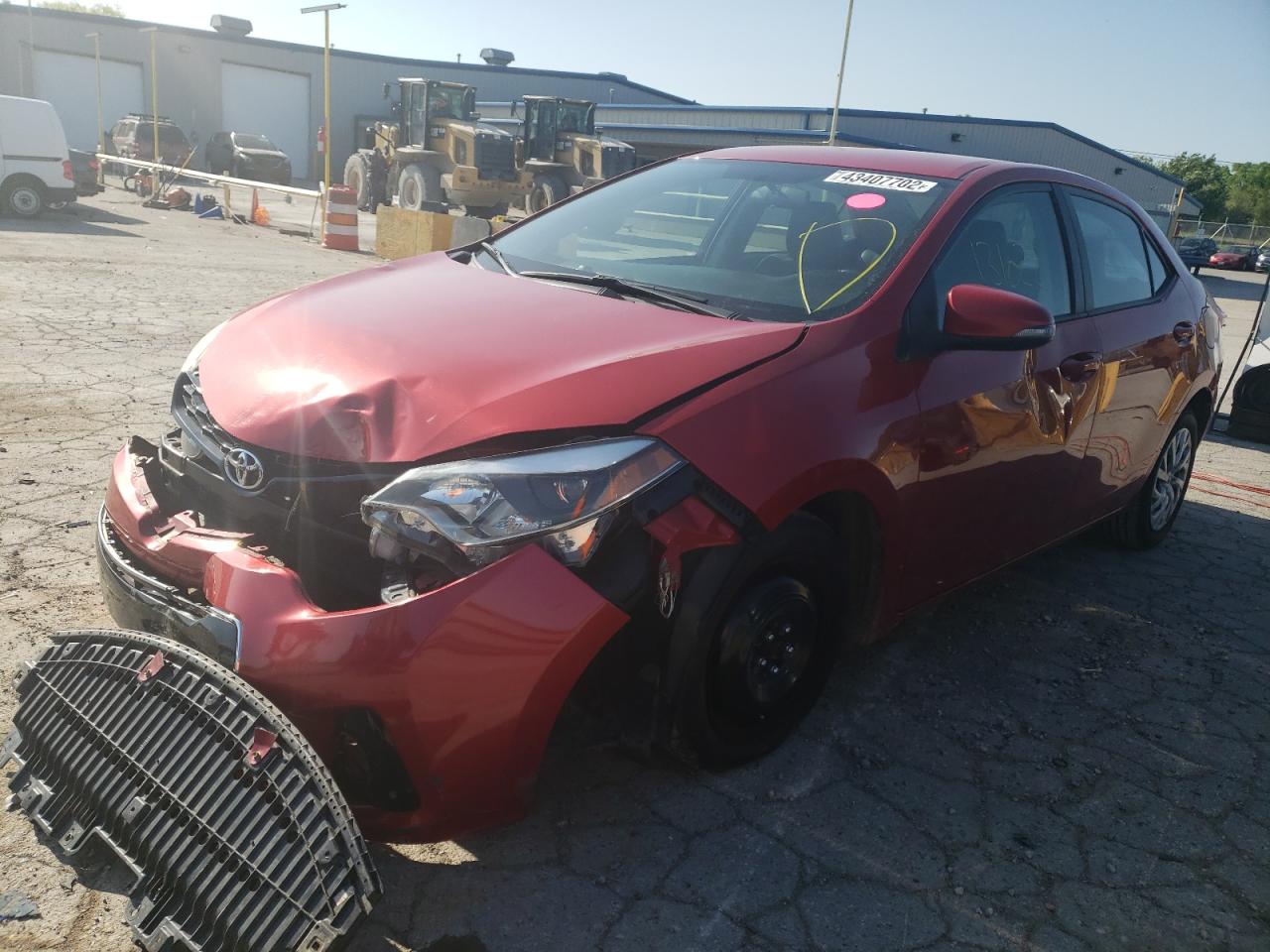 Photo 2 from auction – 2015 TOYOTA COROLLA L with VIN 2T1BURHE7FC333103