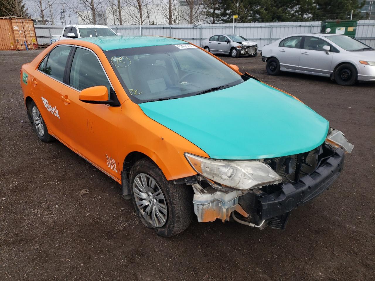 TOYOTA CAMRY L 2014 with VIN 4T1BF1FK2EU331423 - Photo from auction