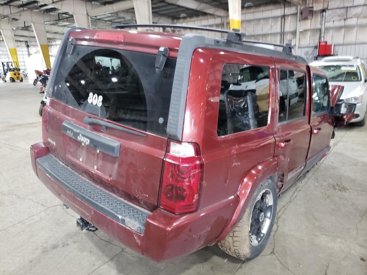 Photo 4 from auction – 2007 JEEP COMMANDER with VIN 1J8HG48K37C619334