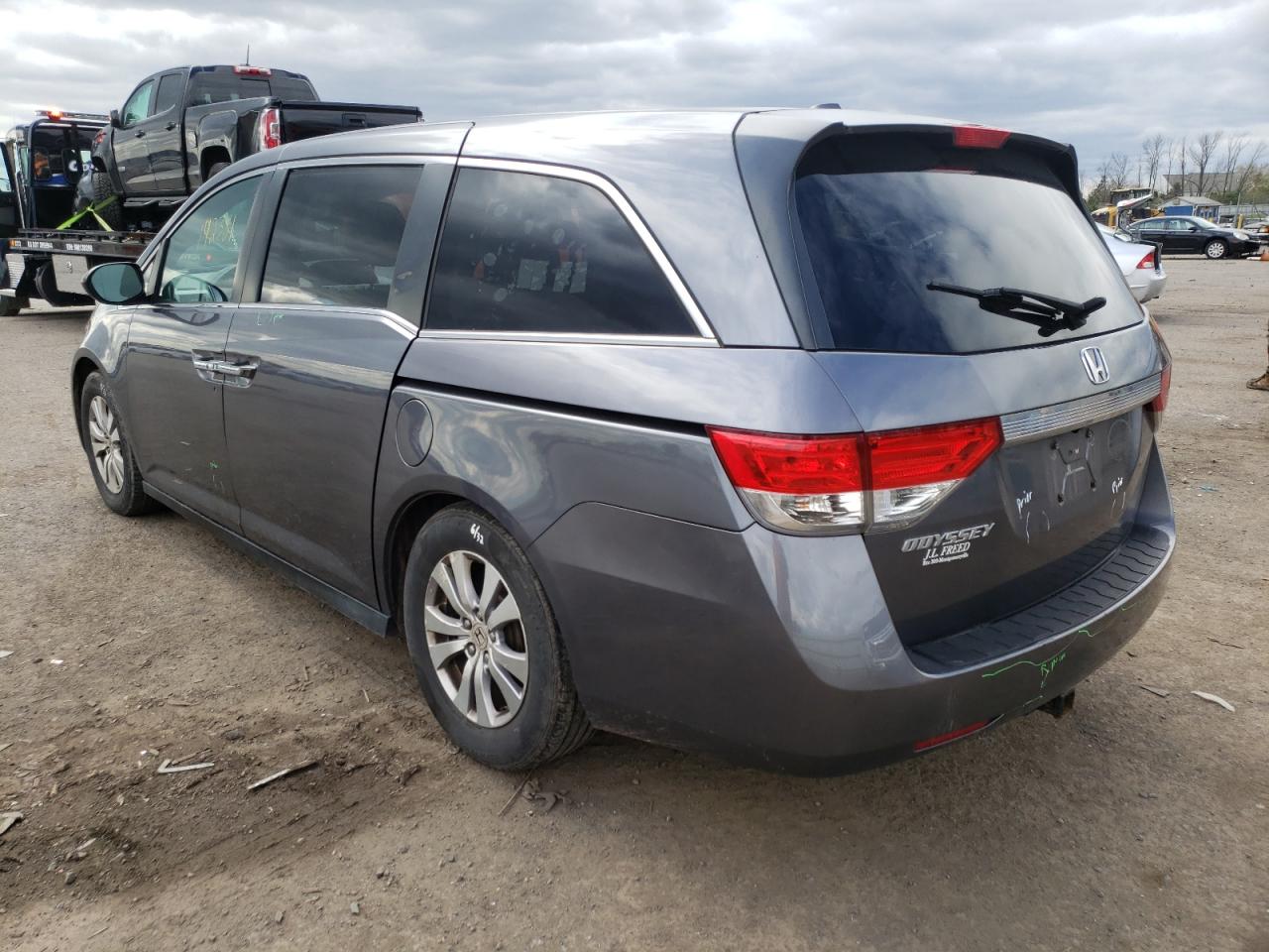 Photo 3 from auction – 2014 HONDA ODYSSEY EX with VIN 5FNRL5H68EB078443