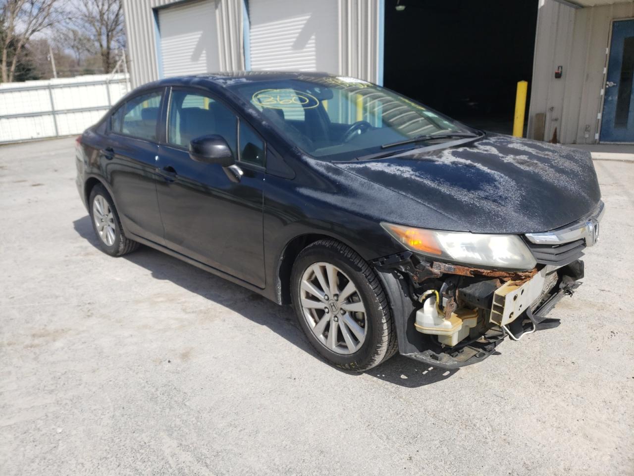HONDA CIVIC EXL 2012 with VIN 2HGFB2F9XCH515918 - Photo from auction