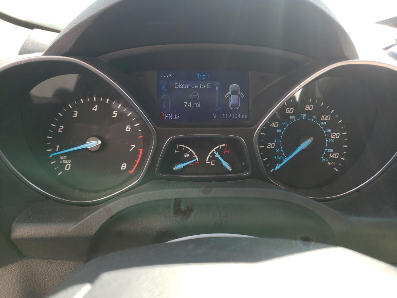 Photo 8 from auction – 2014 FORD ESCAPE SE with VIN 1FMCU0G93EUB05522