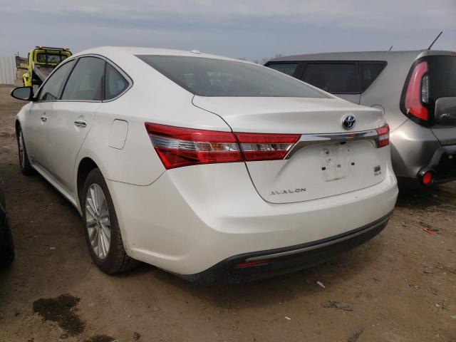 Photo 3 from auction – 2015 TOYOTA AVALON HYB with VIN 4T1BD1EBXFU042413
