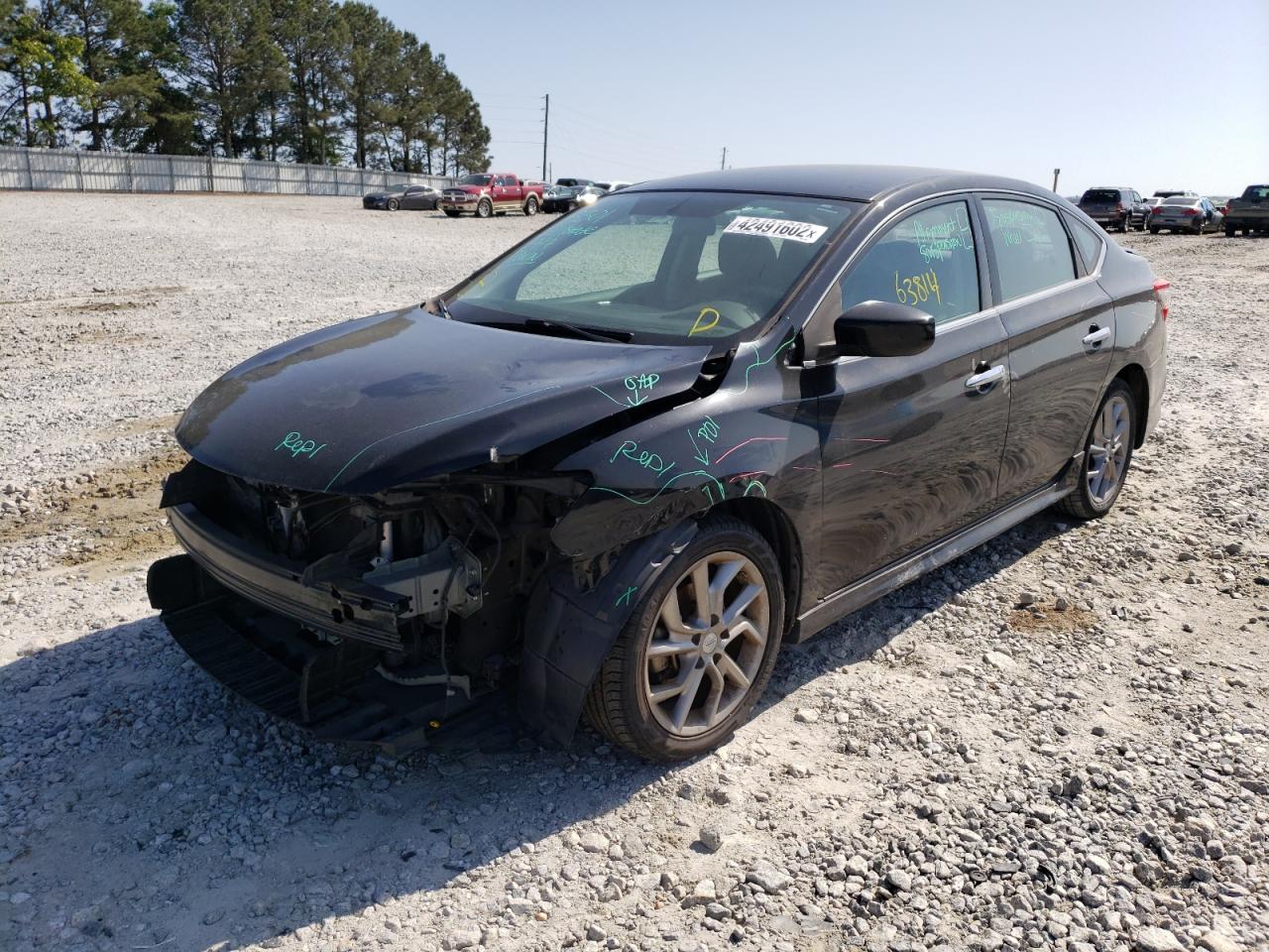 Photo 2 from auction – 2013 NISSAN SENTRA SR with VIN 3N1AB7AP2DL744729