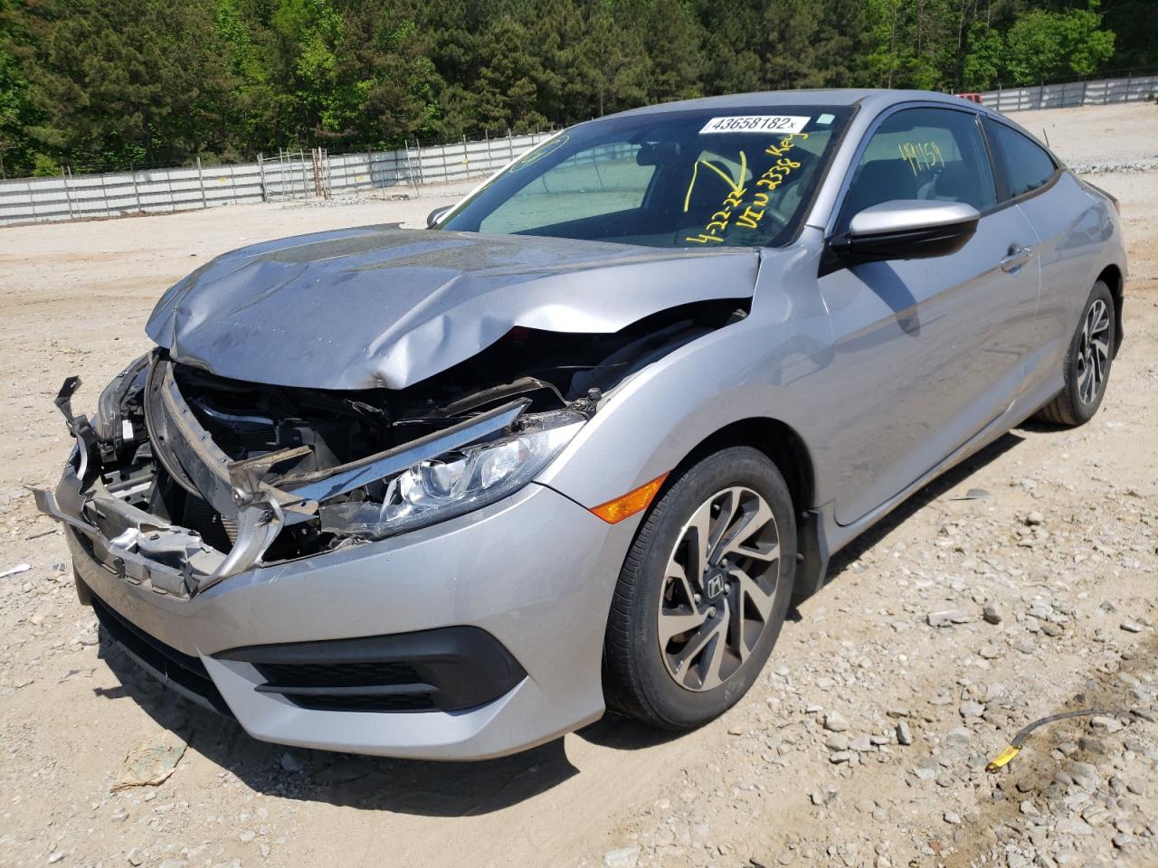 Photo 2 from auction – 2017 HONDA CIVIC LX with VIN 2HGFC4B08HH312338