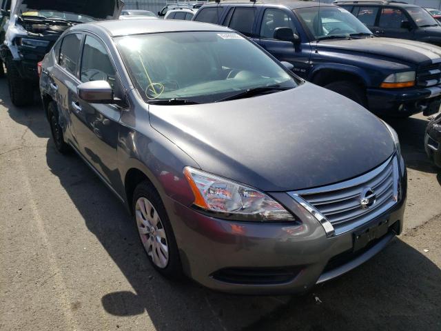 NISSAN SENTRA S 2015 with VIN 3N1AB7AP1FL648514 - Photo from auction