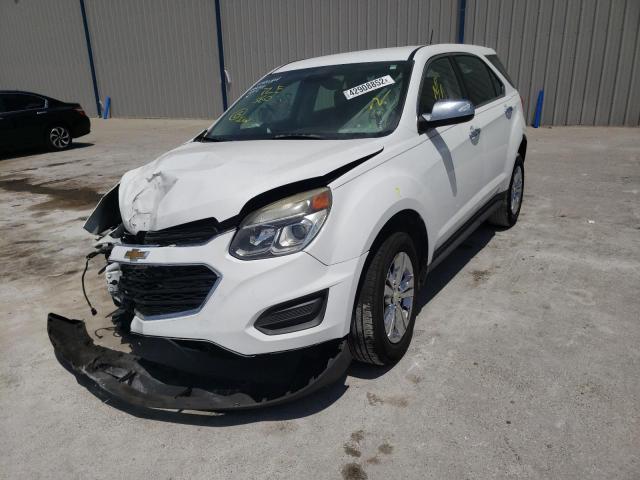 Photo 2 from auction – 2016 CHEVROLET EQUINOX LS with VIN 2GNALBEK2G6150301