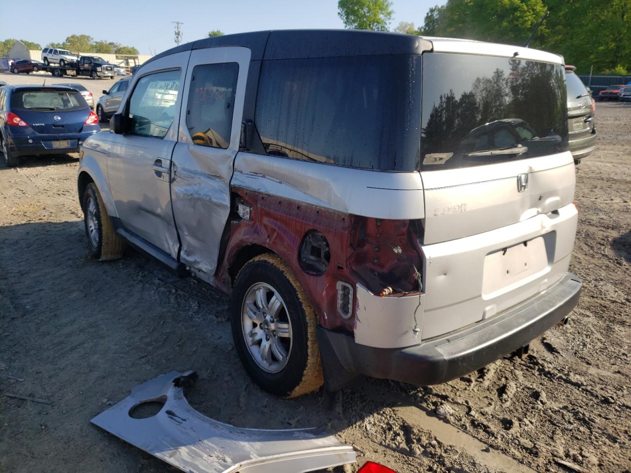 Photo 3 from auction – 2007 HONDA ELEMENT EX with VIN 5J6YH287X7L014922