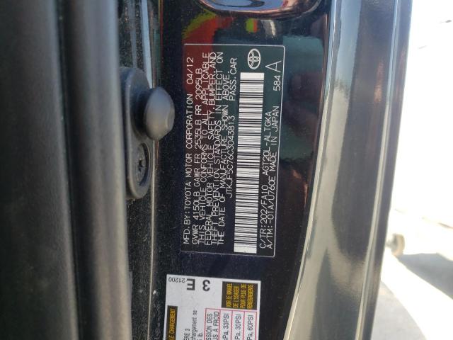 TOYOTA SCION TC 2012 with VIN JTKJF5C76C3043813 - Photo from auction