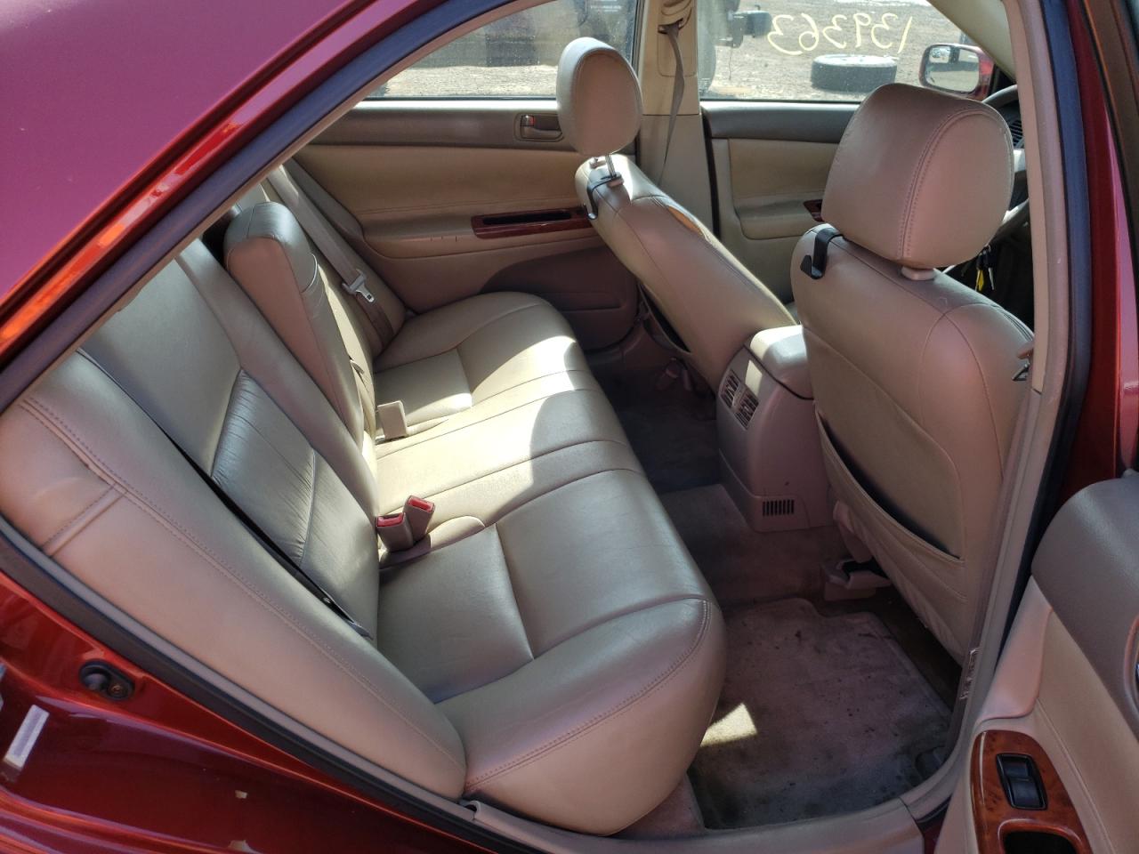Photo 6 from auction – 2003 TOYOTA CAMRY LE with VIN JTDBE32K730170533