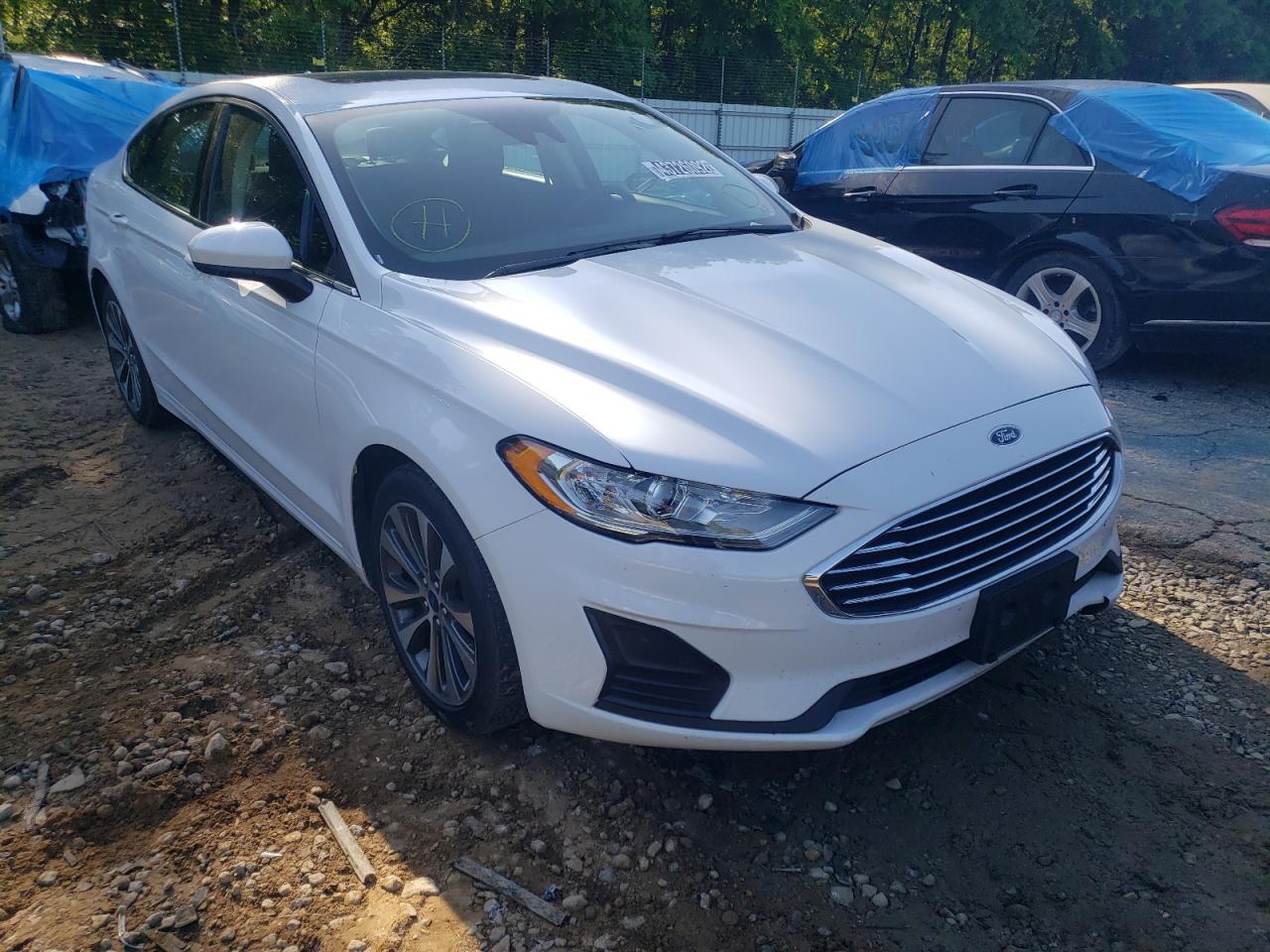 Photo 1 from auction – 2020 FORD FUSION SE with VIN 3FA6P0T90LR191123
