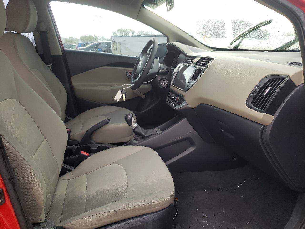 Zdjęcie 5 z aukcji – 2014 KIA RIO LX z VIN KNADM4A3XE6356897