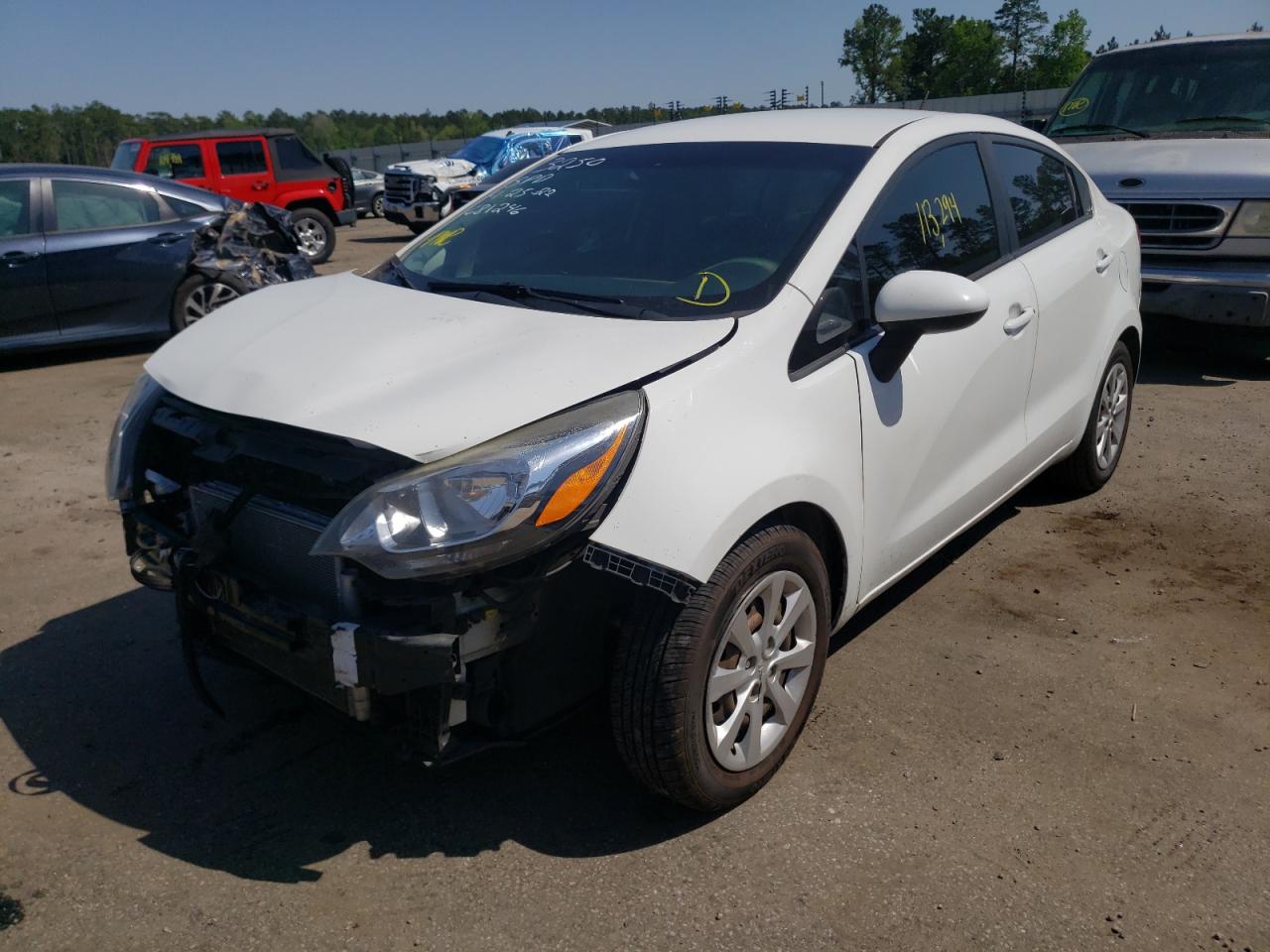 Photo 2 from auction – 2016 KIA RIO LX with VIN KNADM4A31G6681246