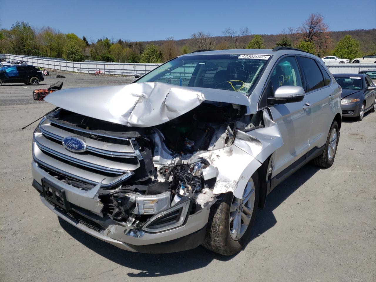 Photo 2 from auction – 2015 FORD EDGE SEL with VIN 2FMTK4J91FBC05258