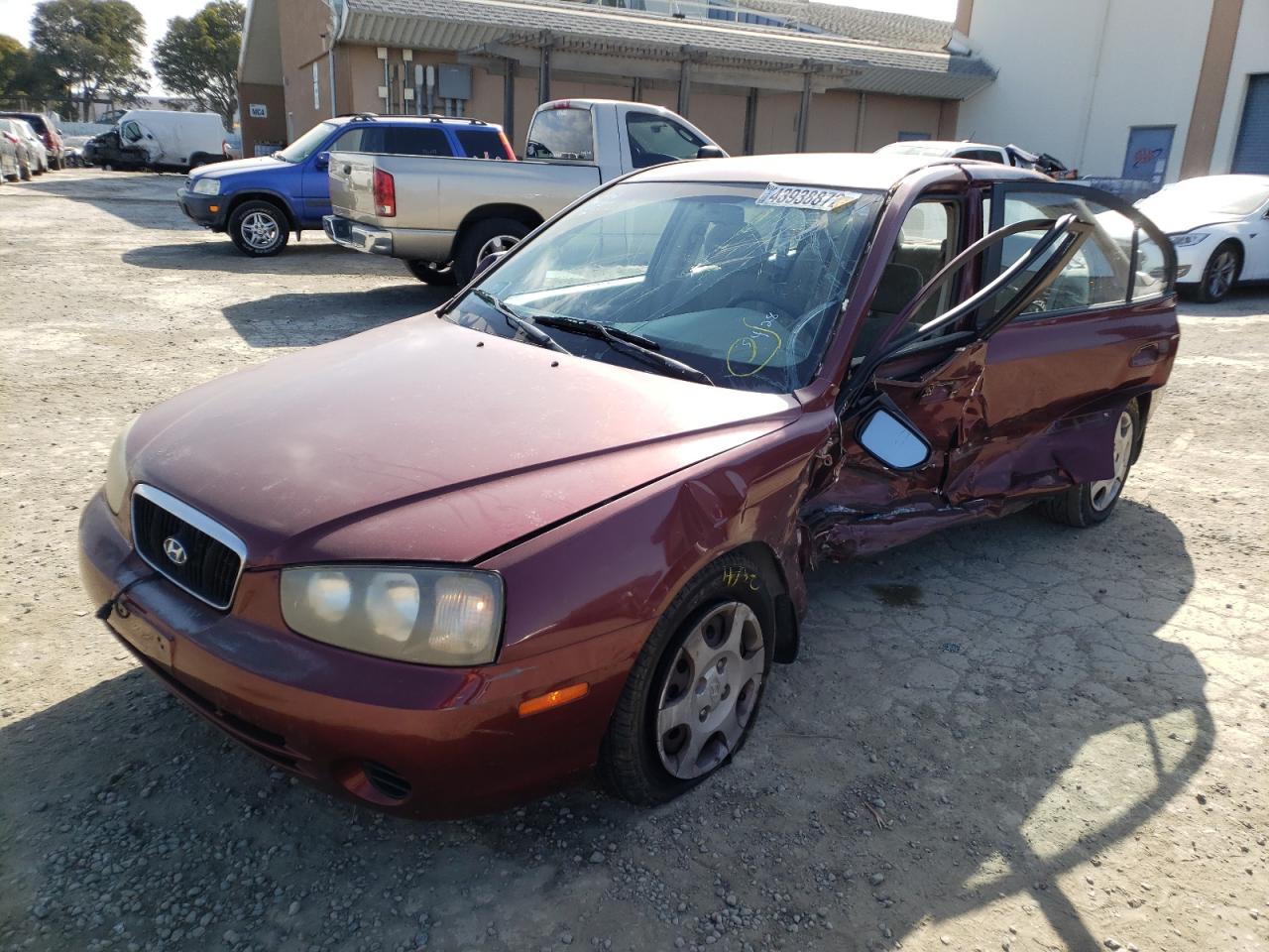Photo 2 from auction – 2001 HYUNDAI ELANTRA GL with VIN KMHDN45D41U053375