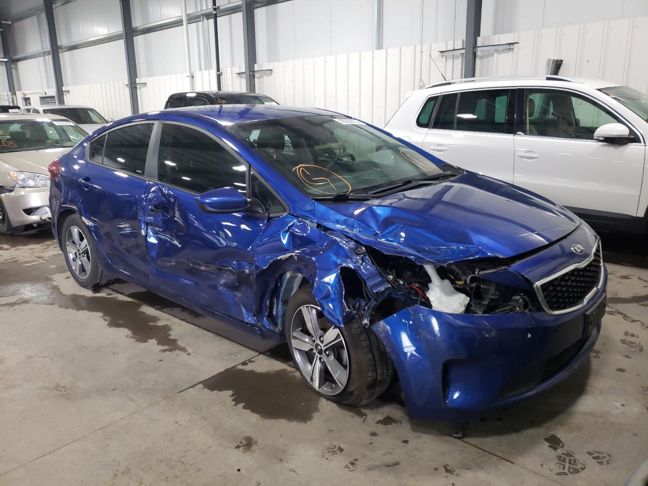 KIA FORTE LX 2018 with VIN 3KPFL4A79JE273533 - Photo from auction