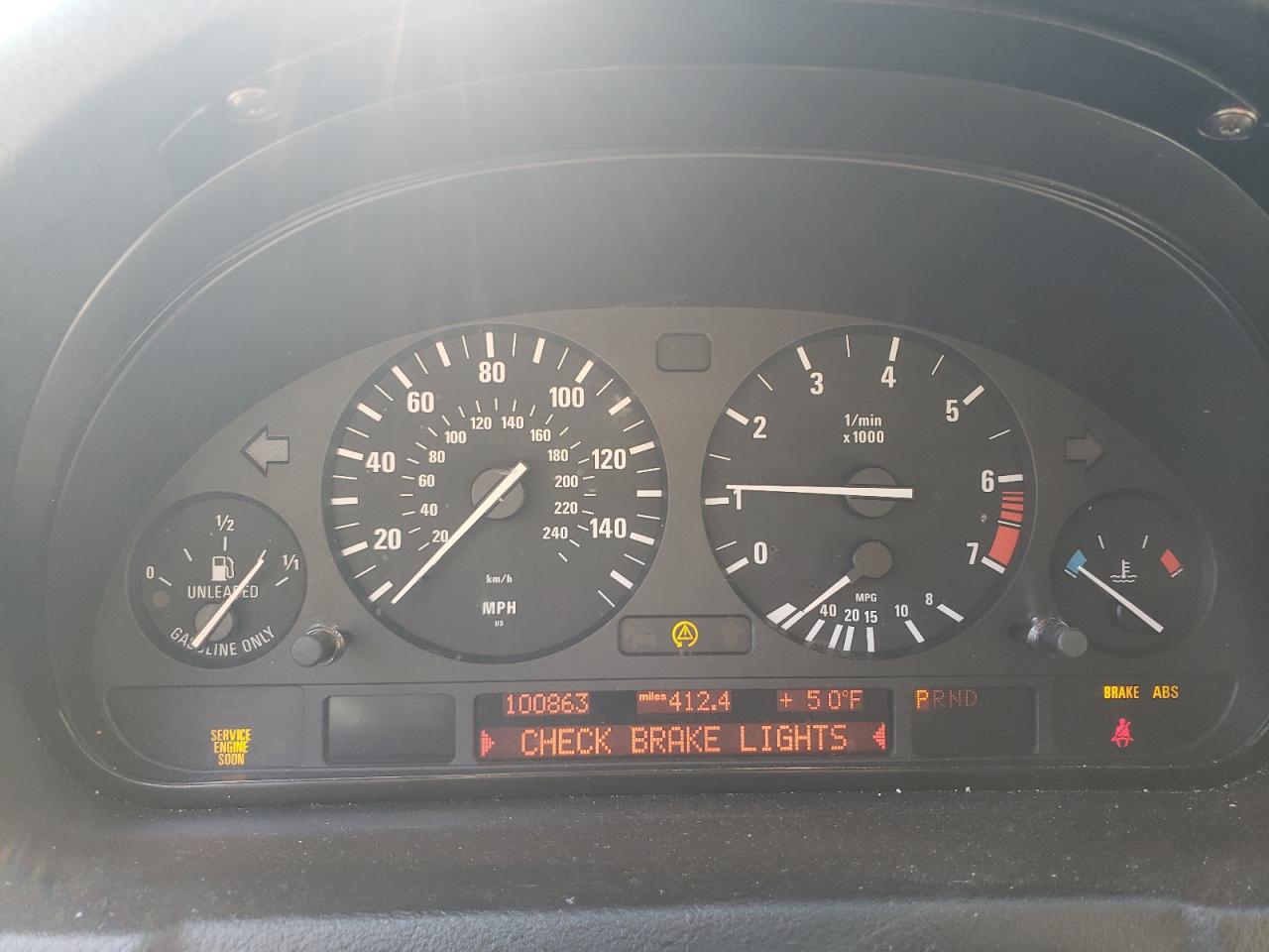 Photo 8 from auction – 2003 BMW X5 3.0I with VIN 5UXFA53593LV81625