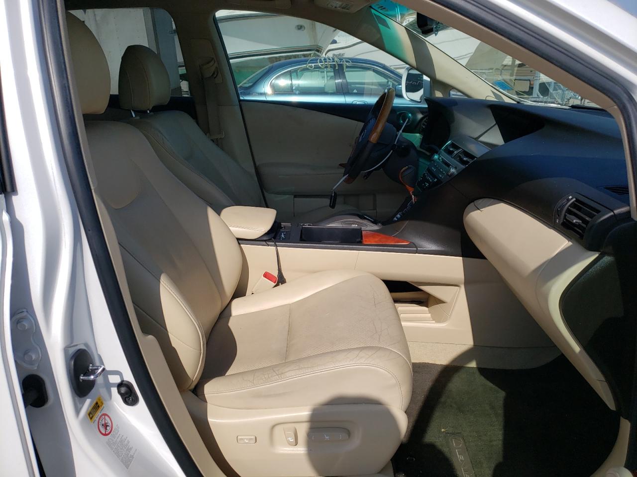 Photo 5 from auction – 2010 LEXUS RX 350 with VIN 2T2ZK1BA7AC013313