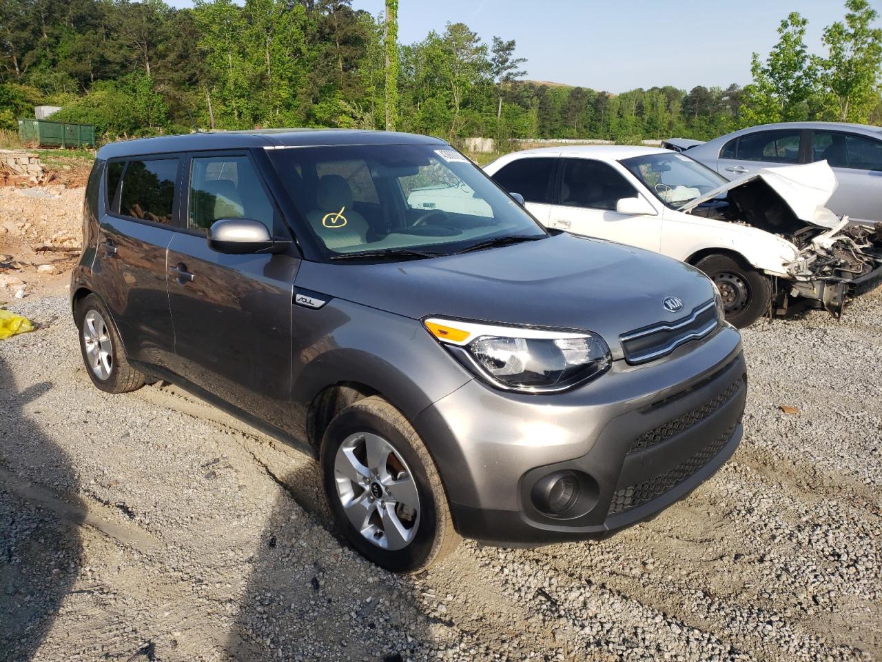 KIA SOUL 2018 with VIN KNDJN2A26J7593437 - Photo from auction