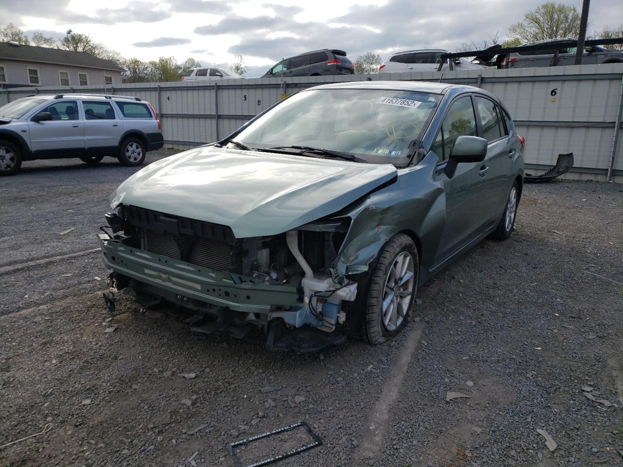 Photo 2 from auction – 2014 SUBARU IMPREZA PR with VIN JF1GPAC63E8247382