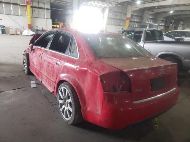 Photo 3 from auction – 2005 AUDI S4 with VIN WAUPL68EX5A068801