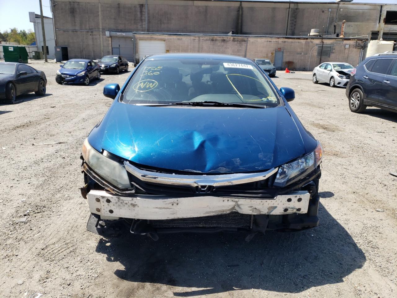 Photo 9 from auction – 2012 HONDA CIVIC LX with VIN 19XFB2F54CE062919