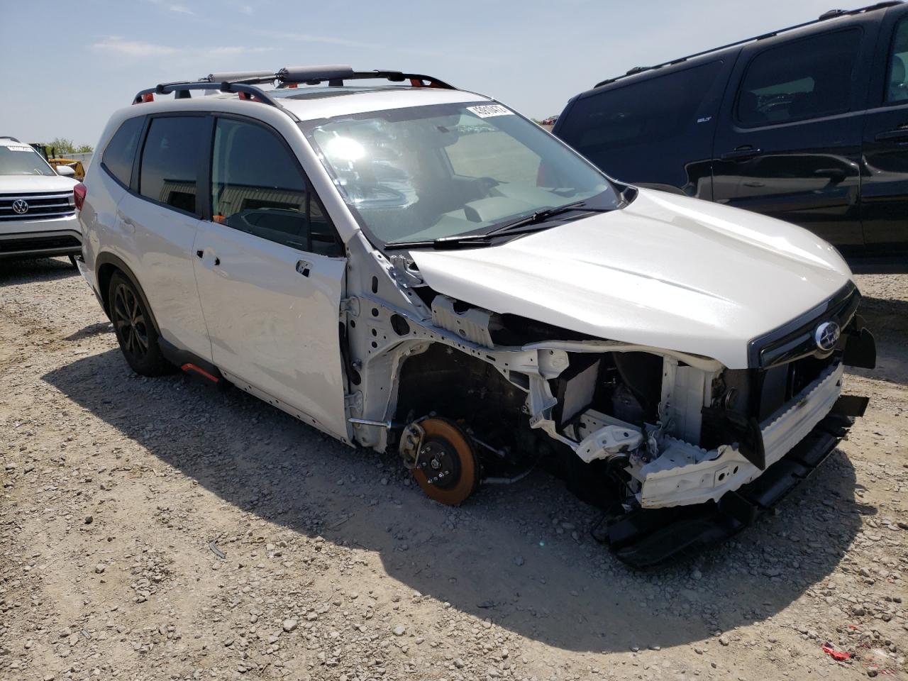 SUBARU FORESTER S 2021 with VIN JF2SKARC6MH473223 - Photo from auction