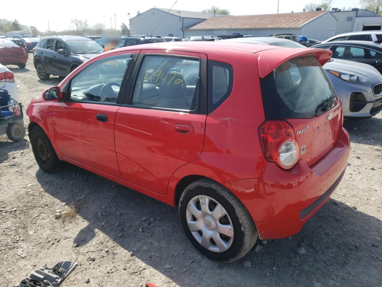 Photo 3 from auction – 2011 CHEVROLET AVEO LT with VIN KL1TG6DE1BB144737