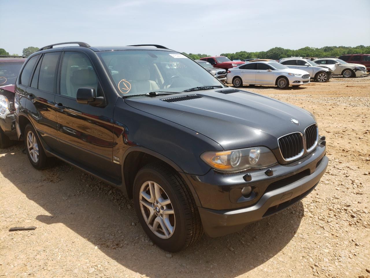 BMW X5 3.0I 2006 with VIN 5UXFA13596LY28476 - Photo from auction