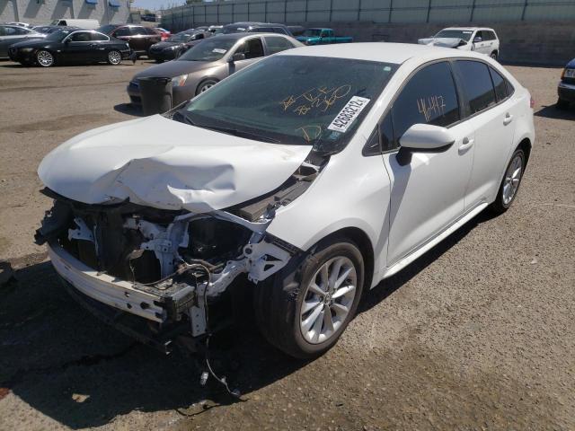 Photo 2 from auction – 2021 TOYOTA COROLLA LE with VIN JTDVPMAE7MJ146852