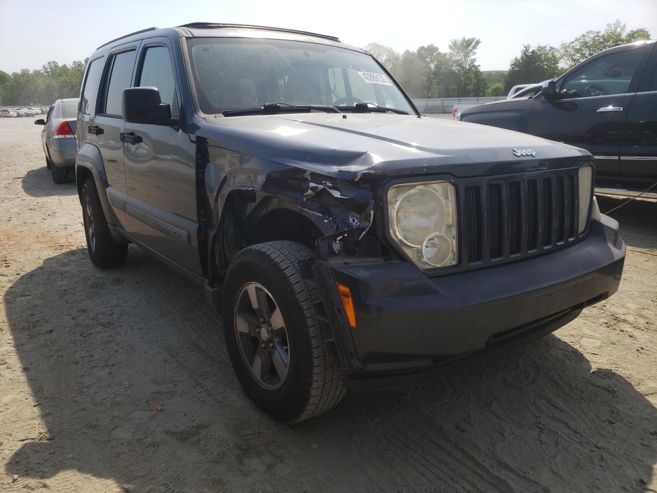 JEEP LIBERTY SP 2008 with VIN 1J8GN28K48W215593 - Photo from auction