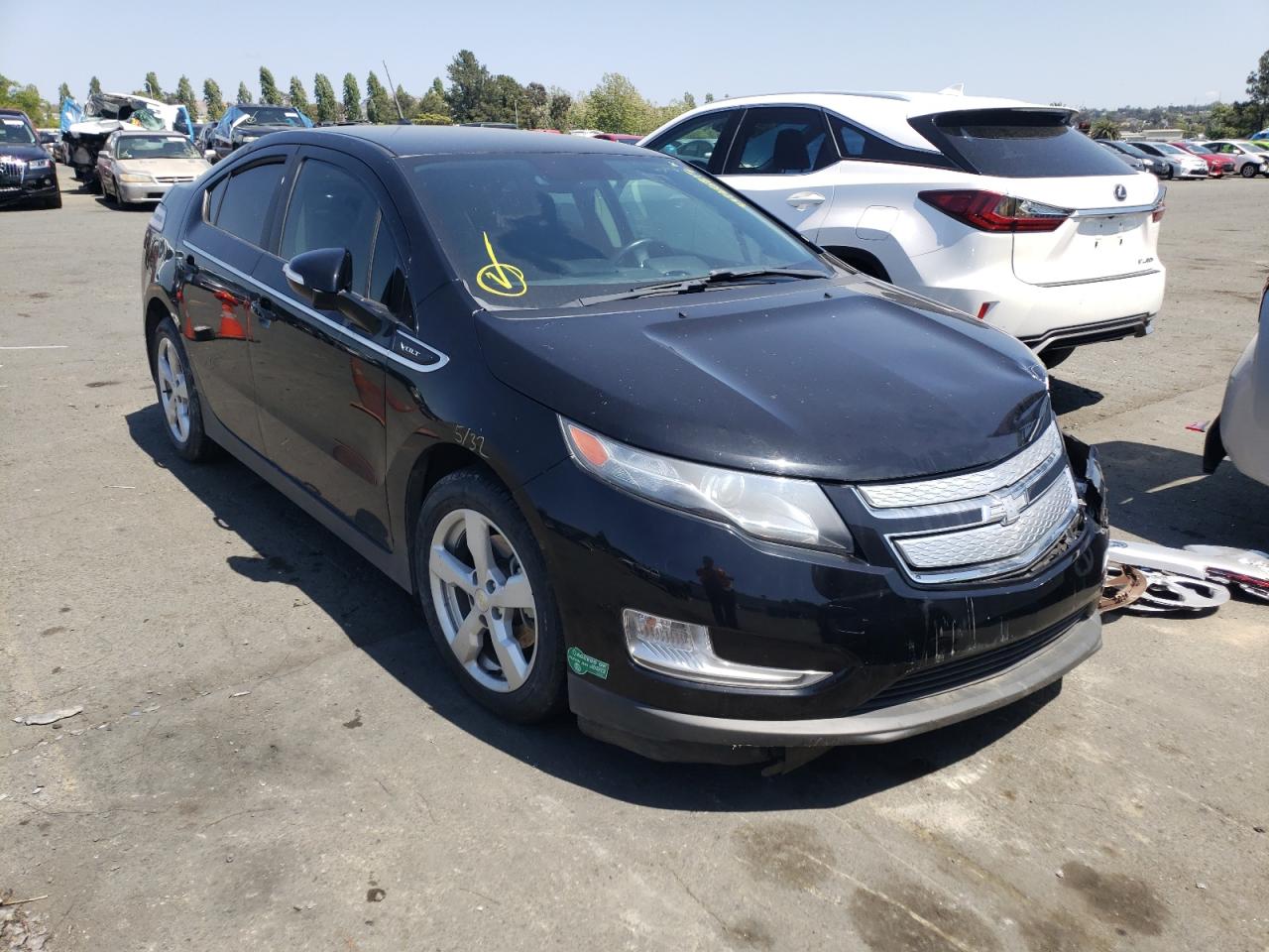 CHEVROLET VOLT 2014 with VIN 1G1RE6E43EU122867 - Photo from auction