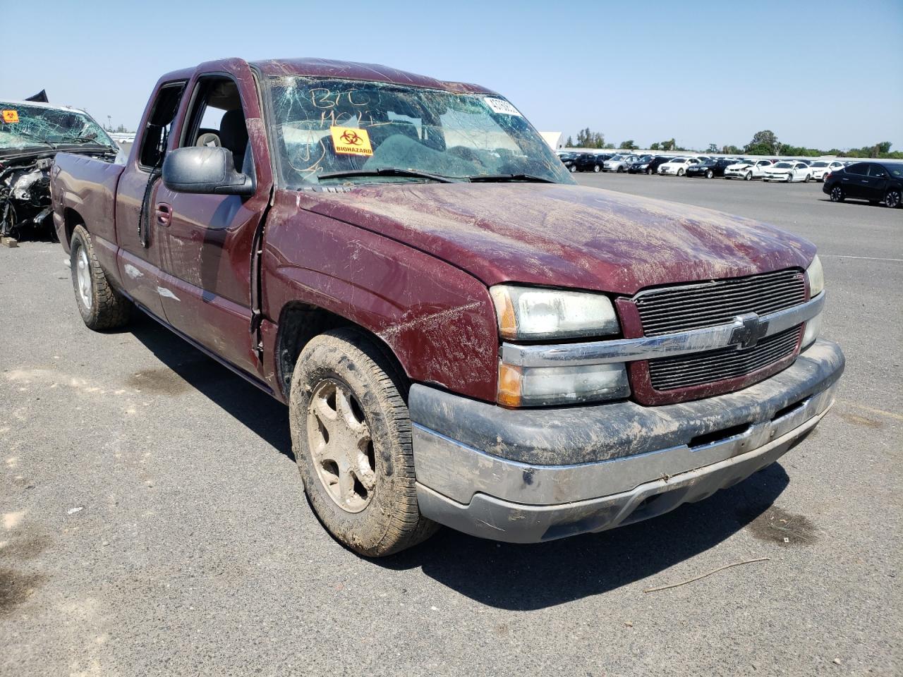 CHEVROLET SILVERADO 2003 with VIN 2GCEC19V431211695 - Photo from auction