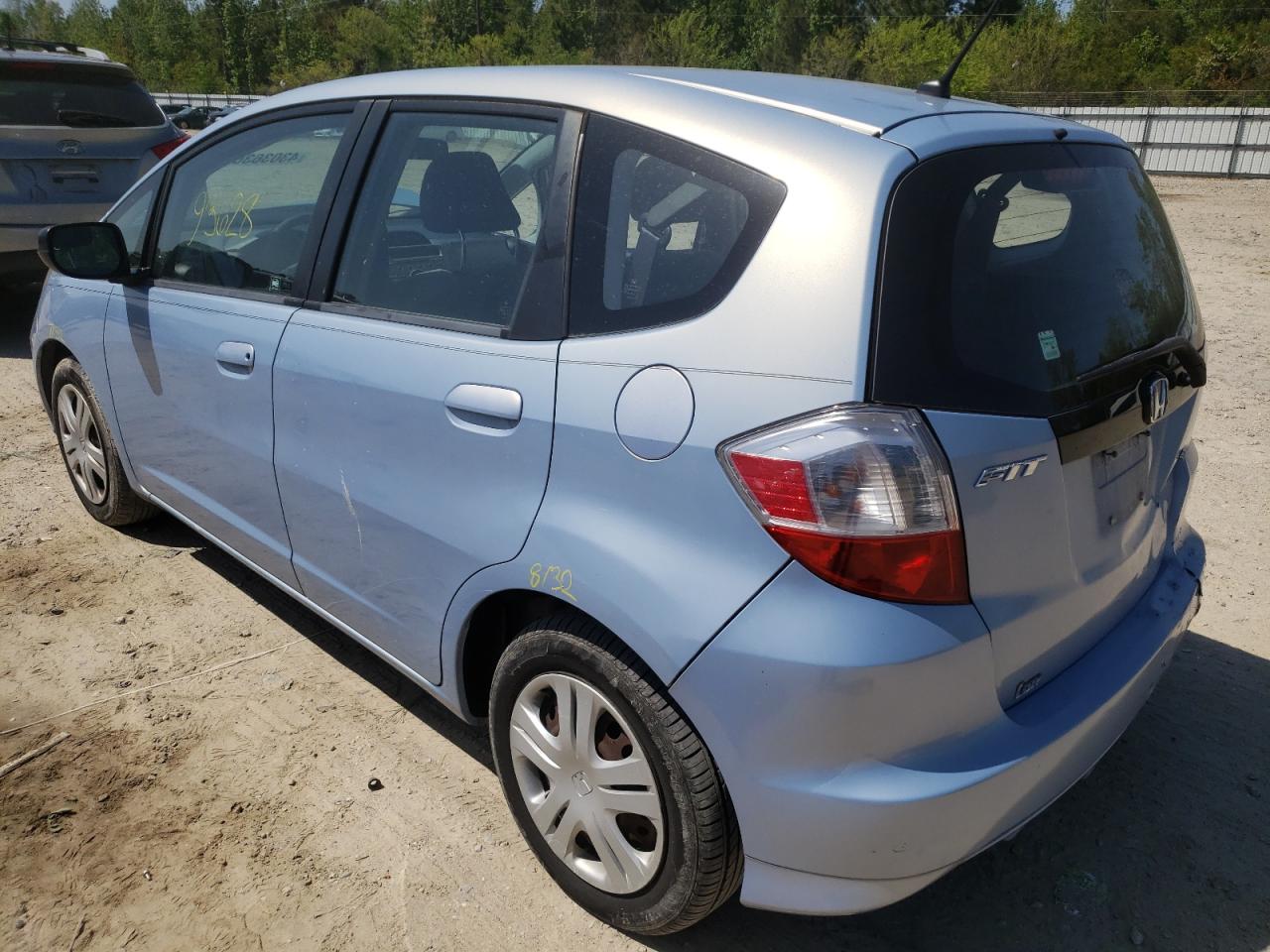 Photo 3 from auction – 2010 HONDA FIT with VIN JHMGE8H28AC016434