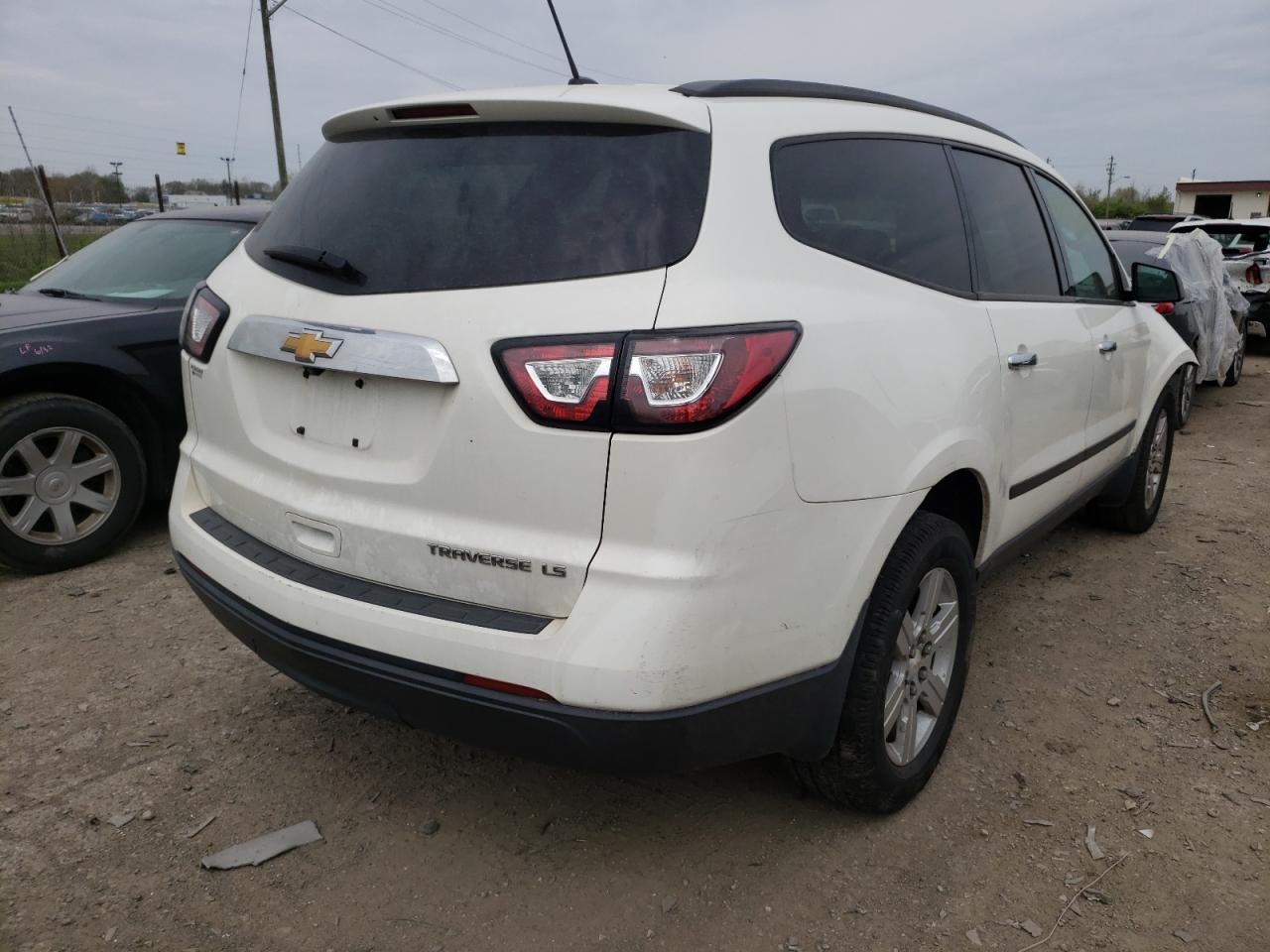 Photo 4 from auction – 2013 CHEVROLET TRAVERSE L with VIN 1GNKRFED7DJ128241