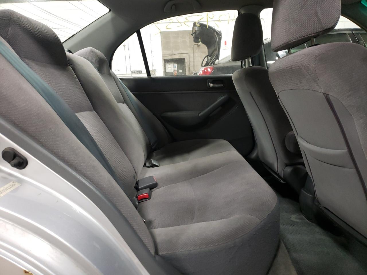 Photo 6 from auction – 2002 HONDA CIVIC EX with VIN 1HGES268X2L078474