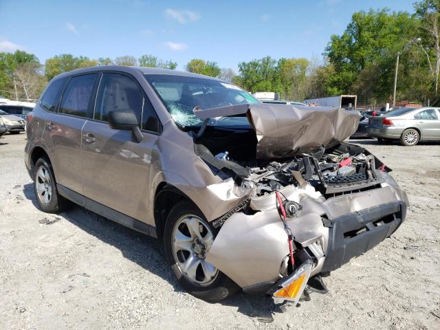 SUBARU FORESTER 2 2015 with VIN JF2SJAAC9FH428262 - Photo from auction