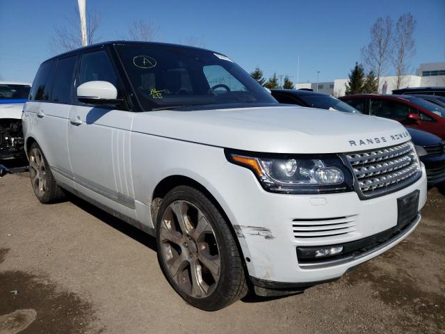 LAND ROVER RANGE ROVE 2017 with VIN SALGS2FE5HA351234 - Photo from auction