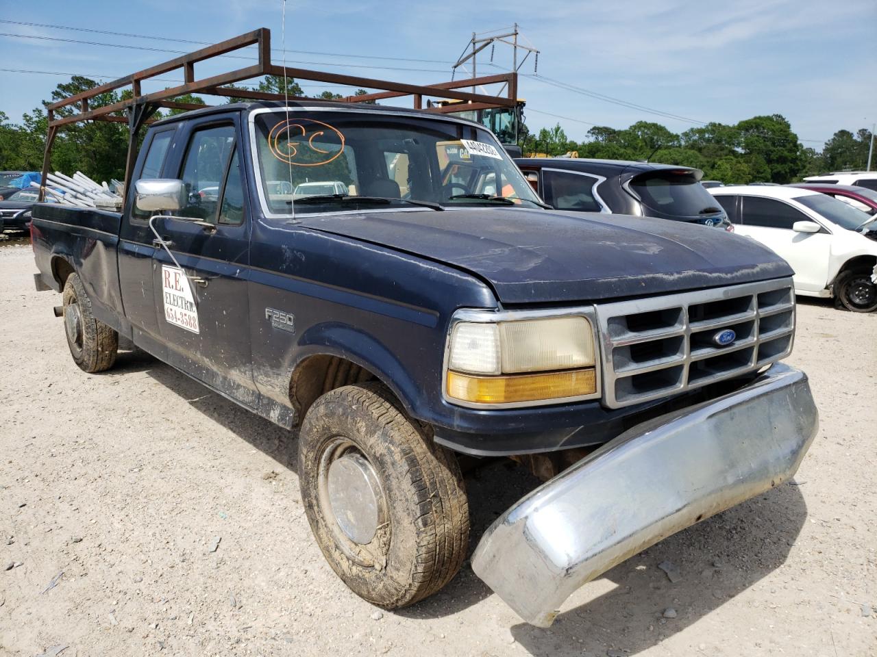 Photo 1 from auction – 1992 FORD F250 with VIN 1FTHX25M4NKC02079
