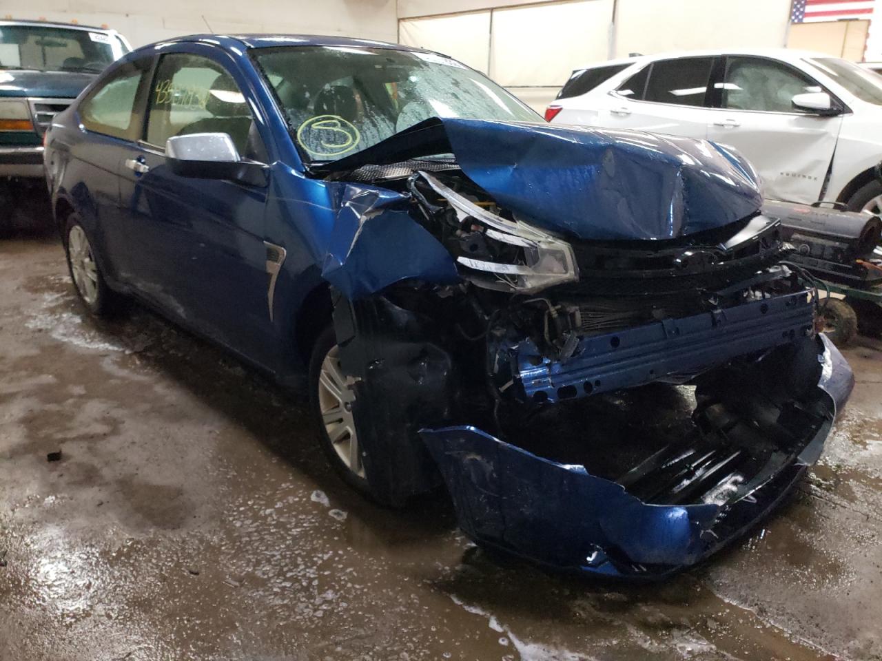 FORD FOCUS SE 2008 with VIN 1FAHP33N08W180666 - Photo from auction