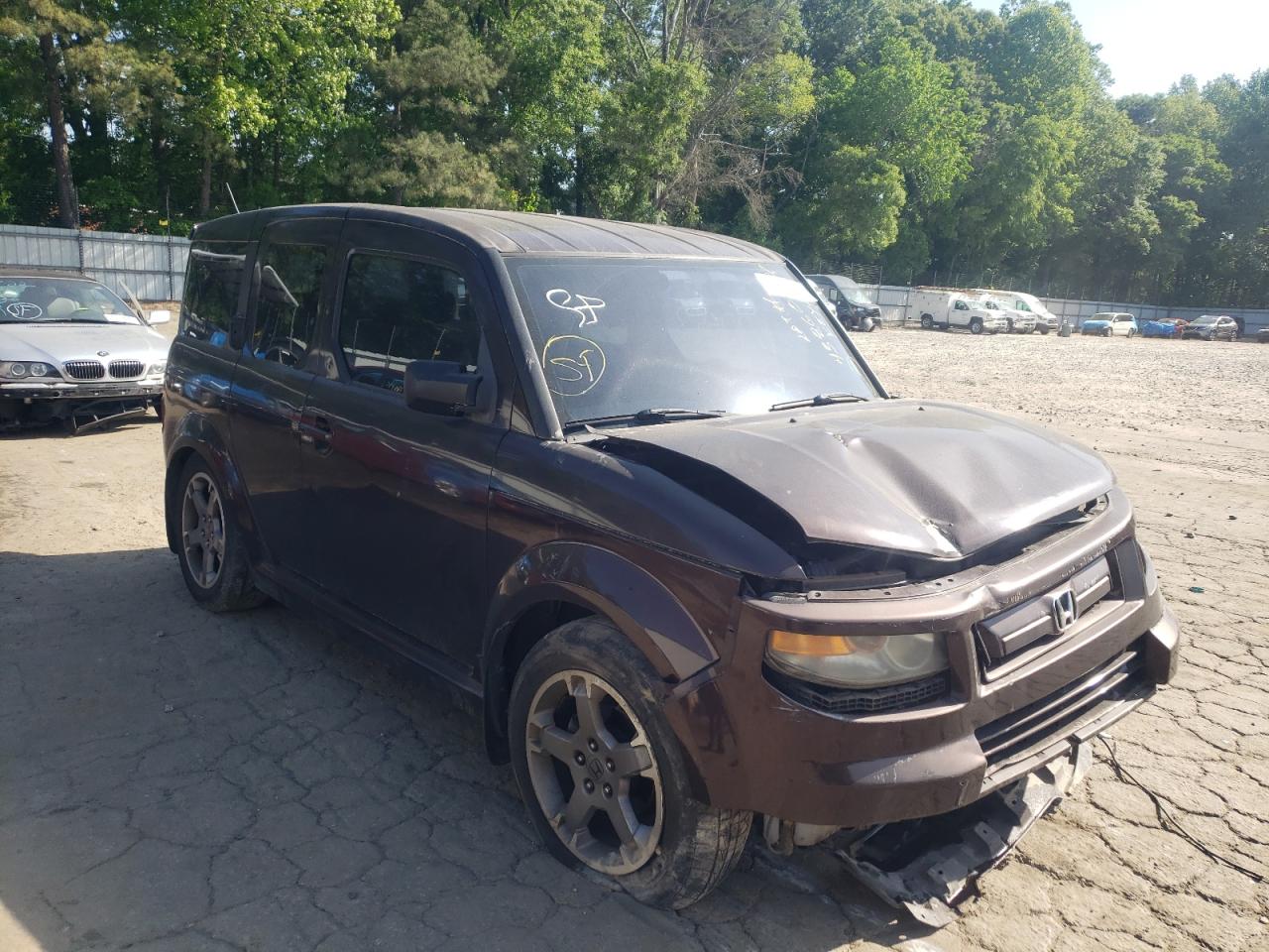 HONDA ELEMENT SC 2008 with VIN 5J6YH18968L004160 - Photo from auction