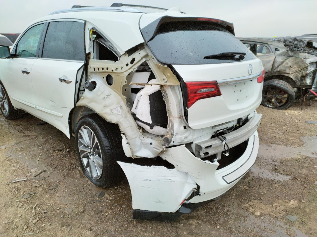 Photo 9 from auction – 2017 ACURA MDX TECHNO with VIN 5FRYD4H74HB009683