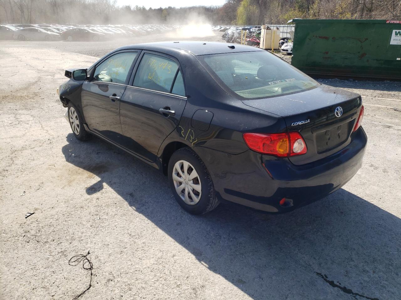Photo 3 from auction – 2009 TOYOTA COROLLA BA with VIN JTDBL40E69J050900