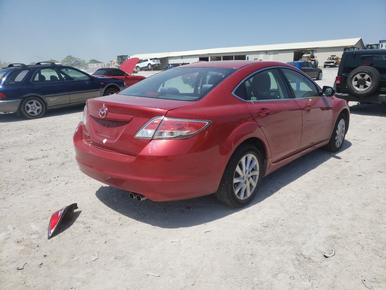Photo 4 from auction – 2011 MAZDA 6 I with VIN 1YVHZ8CH8B5M25748