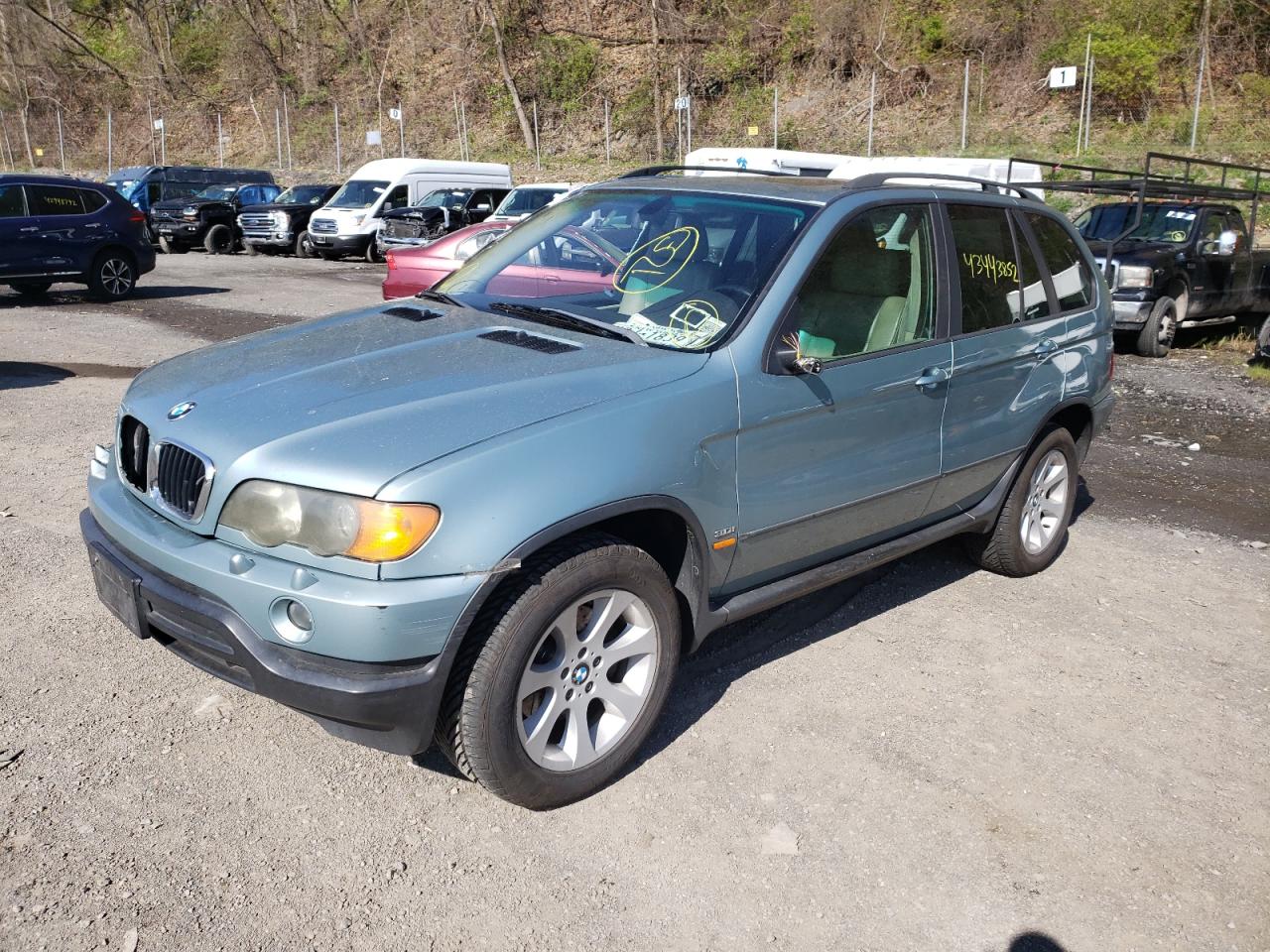Photo 2 from auction – 2003 BMW X5 3.0I with VIN 5UXFA53593LV81625