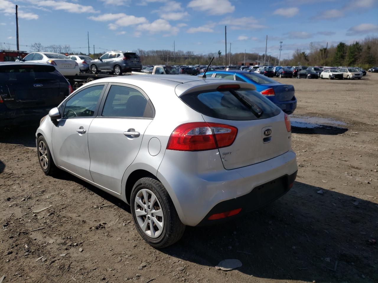 Photo 3 from auction – 2013 KIA RIO LX with VIN KNADM5A33D6212953