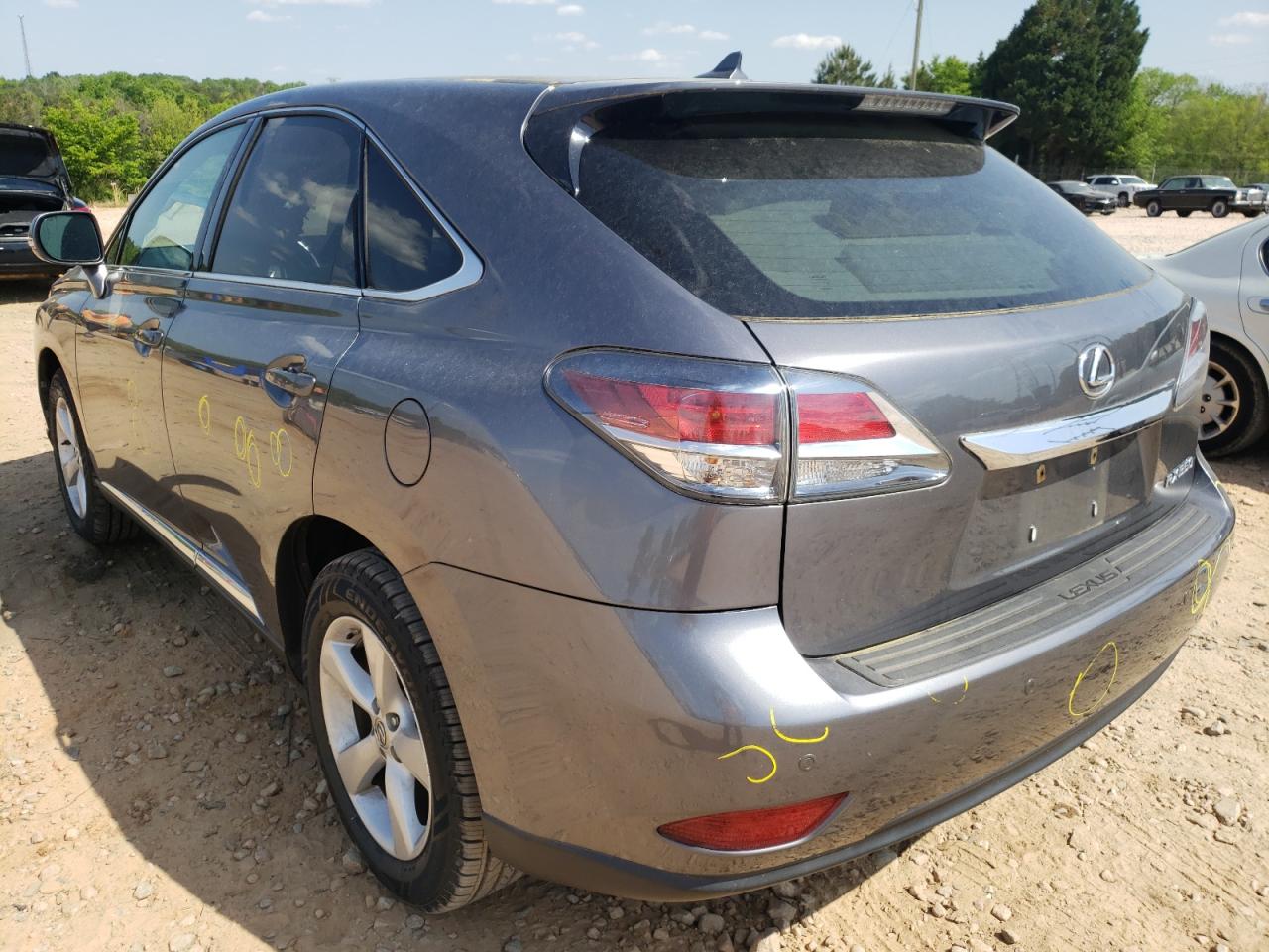 Photo 3 from auction – 2013 LEXUS RX 350 BAS with VIN 2T2BK1BA5DC216867