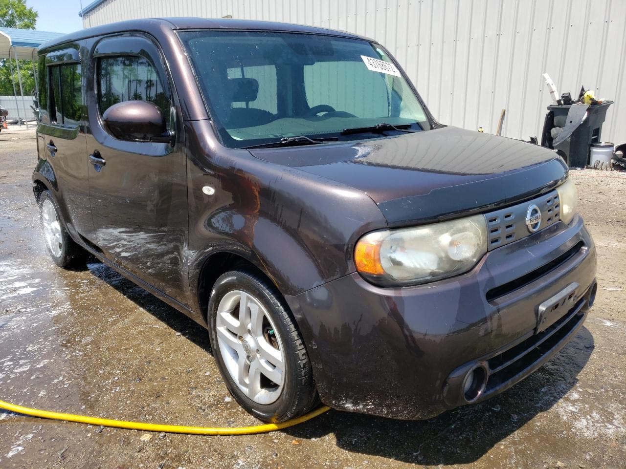 NISSAN CUBE BASE 2009 with VIN JN8AZ28R99T126205 - Photo from auction