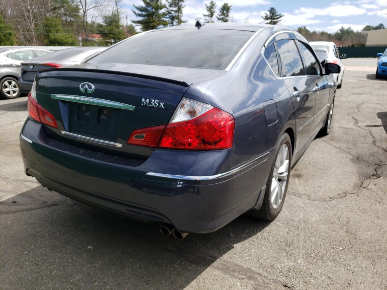 Photo 4 from auction – 2008 INFINITI M35 BASE with VIN JNKAY01F18M650152